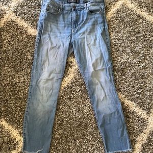 hollister high rise skinny jeans